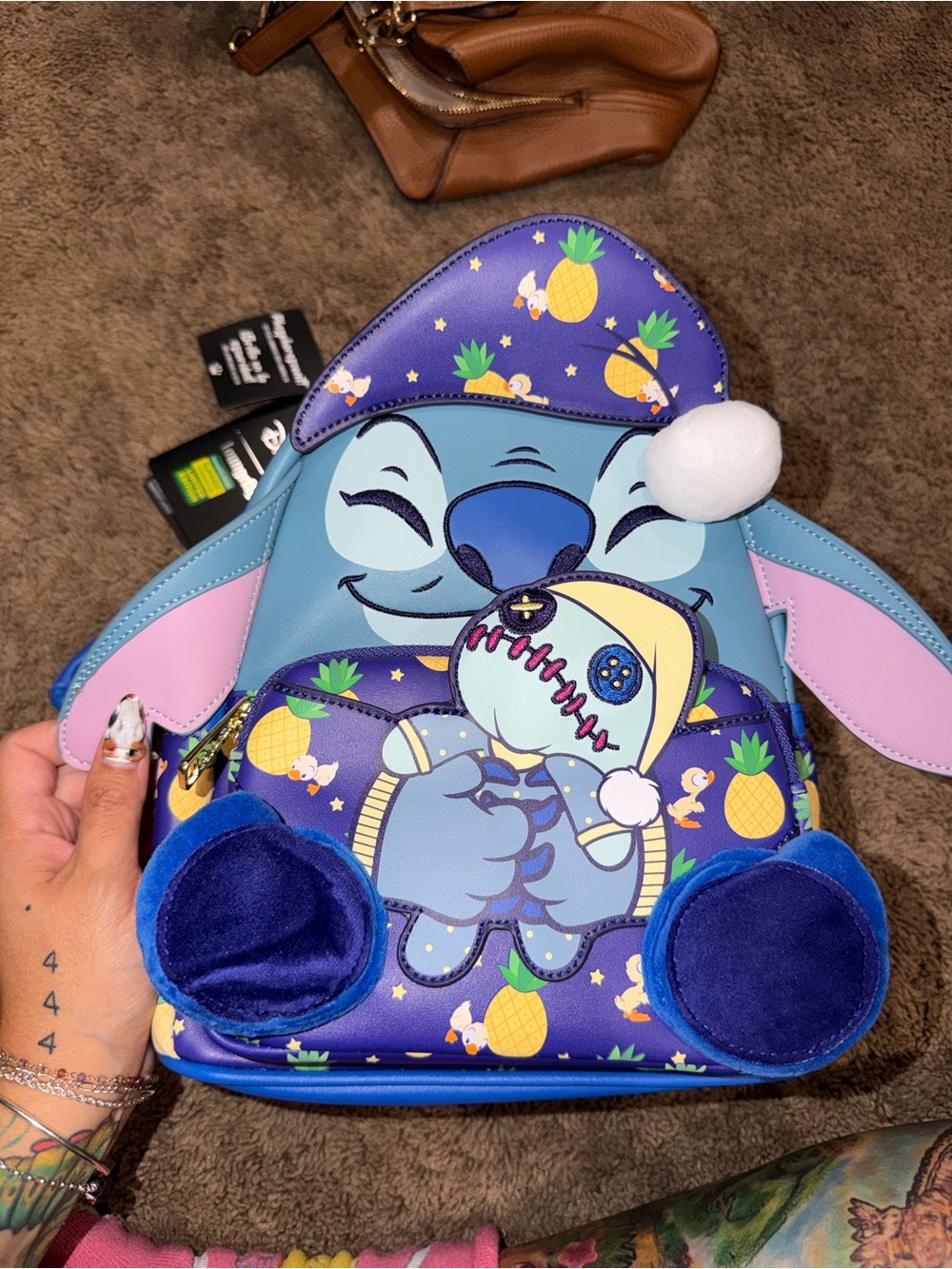 Disney loungefly glow in the dark stitch limited edition 2024